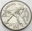 2 zł, złote 1995, Atlanta Zapasy