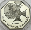 50000 zł złotych 1992 Virtuti Militari 200 lat