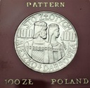 PRÓBA 100 zł 1966 Mieszko Dąbrówka Półpostacie