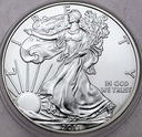 USA 1 dolar 2011 oz uncja One Silver Dollar SREBRO