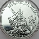 10 zł złotych 2007 Arctowski i Dobrowolski