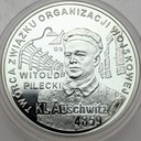10 zł złotych 2010 Auschwitz Witold Pilecki