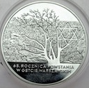 20 złotych 2008 Powstanie Getto Warszawskie