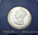 100 zł złotych 1981 Władysław Sikorski