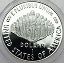 USA 1 Dolar Dollar 1987 Konstytucja 200 lat SREBRO