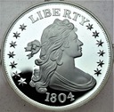 Replika 1 Dolar Dexter 1804 SREBRO 999