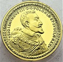 Replika 100 dukatów Zygmunta III Wazy, SREBRO 999