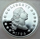 Replika Srebrnego Dolara Liberty 1794 SREBRO 999