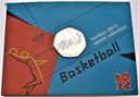 Londyn2012 Monety Olimpijskie 50 Pensów Koszykówka