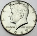 USA 1/2 Half dolara 1967 Kennedy