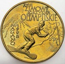 2 zł złote 1998 Nagano Zimowe Igrzyska Olimpijskie