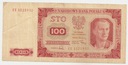 1948 100 zł Sto Złotych, seria CT