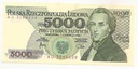 1982 5000 zł złotych Chopin seria AU