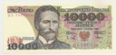 1988 10000 zł złotych Wyspiański, seria DS