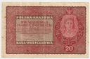 1919 20 Dwadzieścia Marek Polskich II Serja FL