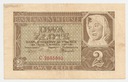 1940 2 zł, Dwa Złote, Seria C