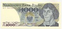 1982 1000 zł złotych Kopernik seria GP