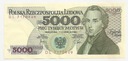 1982 5000 zł złotych Chopin seria DL