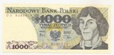1982 1000 zł złotych Kopernik seria DU