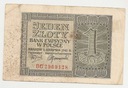 1941 1 zł Jeden Złoty, seria BC
