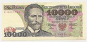 1987 10000 zł złotych Wyspiański, seria E
