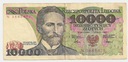 1987 10000 zł złotych Wyspiański, seria N