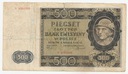 1940 500 zł Pięćset Złotych seria A Góral
