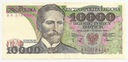 1988 10000 zł złotych Wyspiański, seria BA