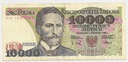 1988 10000 zł złotych Wyspiański, seria DH