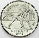 2 zł, złote 1995, Atlanta Zapasy
