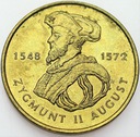2 zł, złote 1996 Zygmunt II August