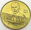 2 zł, złote 1999 Ernest Malinowski Peru