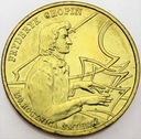 2 zł, złote 1999 Fryderyk Chopin Szopen