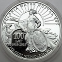 Polonia 100 Lat Polskiej Niepodległości SREBRO