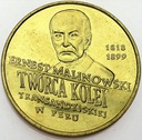 2 zł, złote 1999 Ernest Malinowski Peru