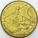 2 zł, złote 1999 Fryderyk Chopin Szopen