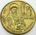 2 zł, złote 1999 Jan Łaski Reformator Kościoła