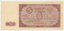 1948 5 zł pięć złotych seria AR RZADKI