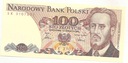 1986 100 zł złotych WARYŃSKI seria SK