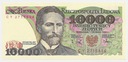 1988 10000 zł złotych Wyspiański, seria CY