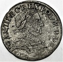 Szóstak Kraków 1682 Sobieski w wieńcu laurowym