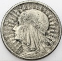 2 zł złote 1932 Głowa kobiety, Polonia SREBRO