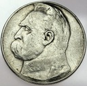 10 zł złotych 1937 Józef Piłsudski SREBRO