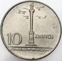 10 zł złotych 1966 MAŁA Kolumna Zygmunta