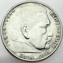 Niemcy 5 Marek, Mark 1935, Hindenburg, SREBRO