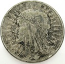 10 zł złotych 1932 Głowa kobiety, babka SREBRO (2)