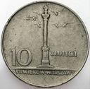 10 zł złotych 1966 MAŁA Kolumna Zygmunta