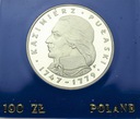 100 zł złotych 1976 Kazimierz Pułaski