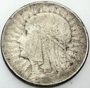 5 zł złotych 1933 Głowa kobiety, Polonia SREBRO