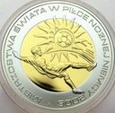 10 zł złotych 2006 Niemcy MŚ, PLATEROWANA AU